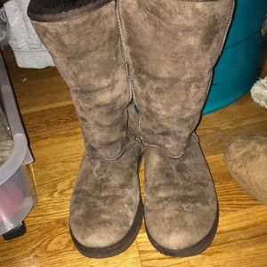 Tall Dark Chestnut Ugg Boots